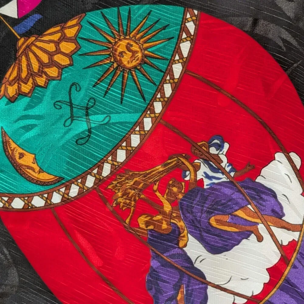 80s Hot Air Balloon Scarf